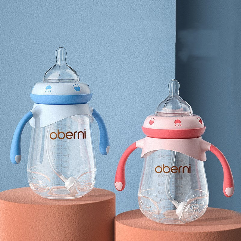 Anti-Fall Wide Caliber Milk Baby Bottle