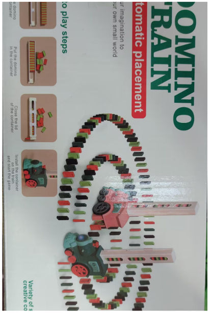 Automatic Release Domino Train Toys