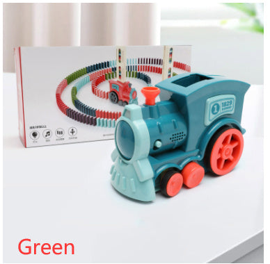 Automatic Release Domino Train Toys