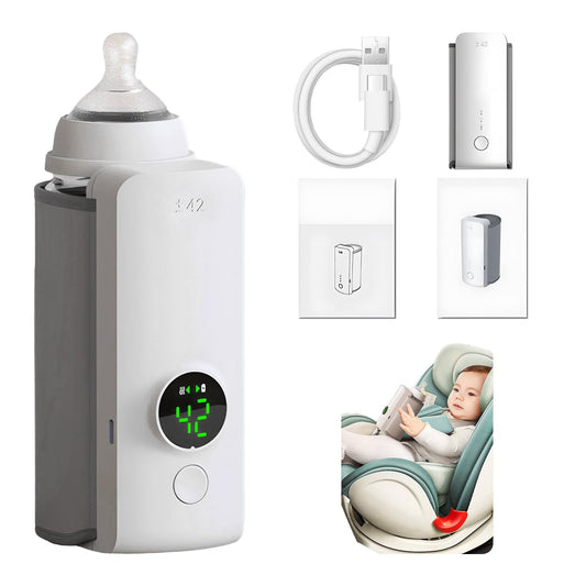 Portable Wireless Baby Bottle Warmer Sleeve