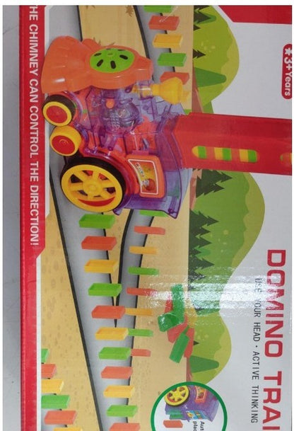 Automatic Release Domino Train Toys