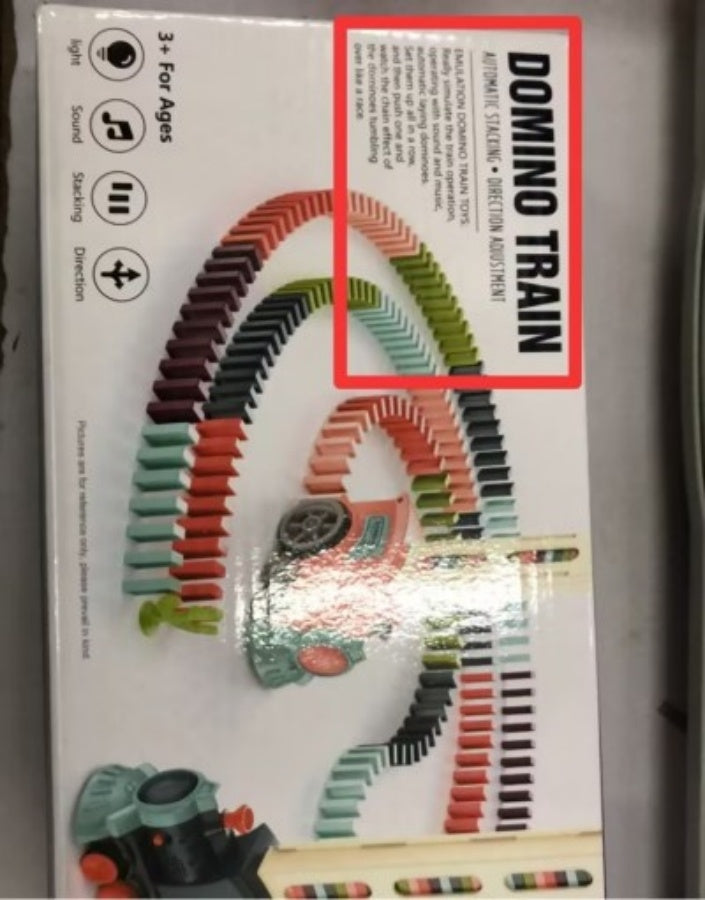 Automatic Release Domino Train Toys