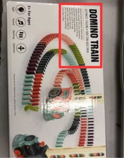 Automatic Release Domino Train Toys
